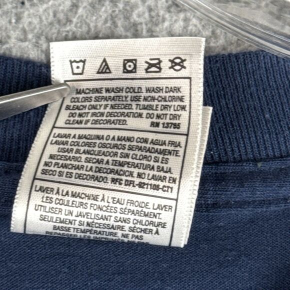 Vintage US Air Force T Shirt Men's XL Blue “No One Comes Close” - Picture 12 of 12